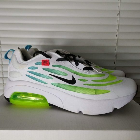 Nike Air Max Exosense 200 White Green Sneakers Shoes